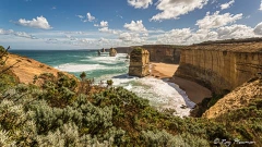 Twelve Apostles in the Port Campbell National Park, Great Ocean Road, Victoria