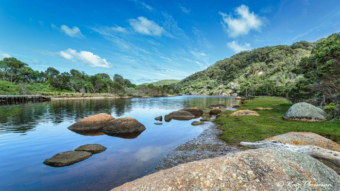 Tidal River at Wilsons Promontory National Park in South Gippsland